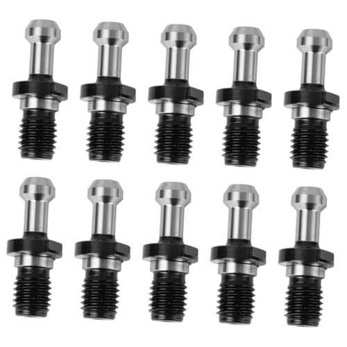 GALPADA 10 Stück Teiliges Pull Retention Knob Kompatibel mit Haas Cnc Fräsmaschinen Hohe Härte Riss Langlebig Professionelle Wärmebehandlung für Präzise Werkzeughalterung GALPADA 10 Stück Teiliges Pull Retention Knob Kompatibel mit Haas Cnc Fräsmaschinen Hohe Härte Riss Langlebig Professionelle Wärmebehandlung für Präzise Werkzeughalterung von GALPADA