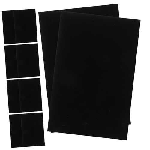 GALPADA 10 Stück Teiliges Selbstklebendes Schmuckbox Filz Liner Zuschneidbar und Dekorativ Schwarzer Filz Schützende Schmuckschubladen Einlage für Geschenkverpackungen und Vitrinen GALPADA 10 Stück Teiliges Selbstklebendes Schmuckbox Filz Liner Zuschneidbar und Dekorativ Schwarzer Filz Schützende Schmuckschubladen Einlage für Geschenkverpackungen und Vitrinen von GALPADA