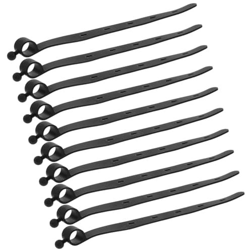 GALPADA 10 Stück Teiliges Silikon Kabelbinder Wiederverwendbare Strapazierfähige Kabelorganizer für Schreibtisch und Büro zur Effektiven Kabelorganisation und Vermeidung von GALPADA 10 Stück Teiliges Silikon Kabelbinder Wiederverwendbare Strapazierfähige Kabelorganizer für Schreibtisch und Büro zur Effektiven Kabelorganisation und Vermeidung von von GALPADA