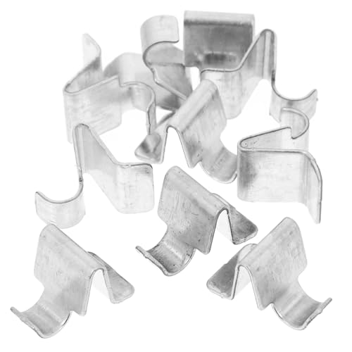 GALPADA 10 Stück Teiliges Verstellbares Metall Regalhalterung Clip mit Rutschfestem Fuß Polierte Kanten Einfache Installation Vielseitig für Büroschränke Aktenschränke und Küchenregale GALPADA 10 Stück Teiliges Verstellbares Metall Regalhalterung Clip mit Rutschfestem Fuß Polierte Kanten Einfache Installation Vielseitig für Büroschränke Aktenschränke und Küchenregale von GALPADA
