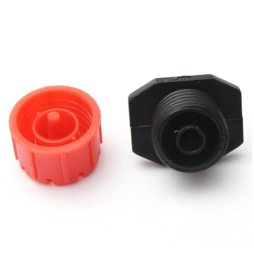 GALPADA 100 Stück Einstellbare Micro Irrigation Sprinkler Tropfer mit Anschluss Verstellbarer Wasserstrahl Geeignet für Schläuche Wassersparend und Waschbar Bewässerung für Hochbeete und GALPADA 100 Stück Einstellbare Micro Irrigation Sprinkler Tropfer mit Anschluss Verstellbarer Wasserstrahl Geeignet für Schläuche Wassersparend und Waschbar Bewässerung für Hochbeete und von GALPADA