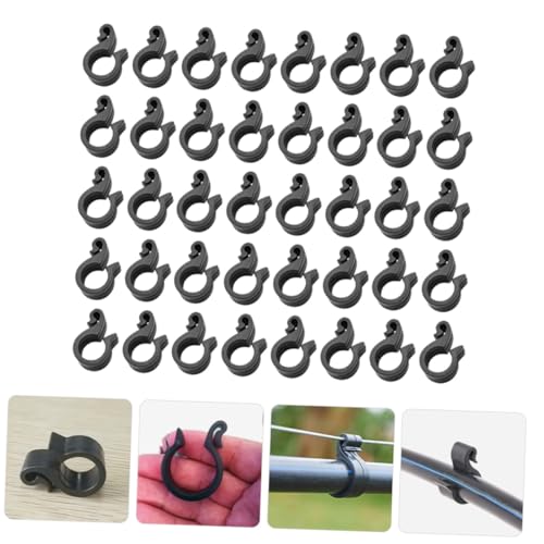 GALPADA 100 Stück Kunststoff Schlauchschellen für Bewässerungsschläuche Vielseitige Rohrschellen zur Tropfbewässerung Einfach zu Installierende Gartenclips für Gewächshaus und Garten PE GALPADA 100 Stück Kunststoff Schlauchschellen für Bewässerungsschläuche Vielseitige Rohrschellen zur Tropfbewässerung Einfach zu Installierende Gartenclips für Gewächshaus und Garten PE von GALPADA