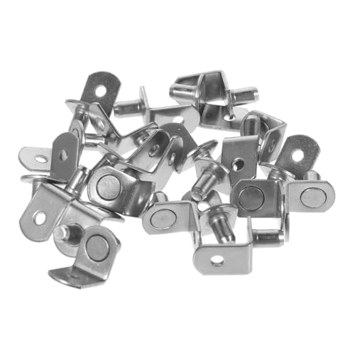 GALPADA 100 Stück Metall Regalhalter Shelf Holder mit Hoher Tragkraft Stabile Förmige Shelf Pegs für Bücherregal Küchenschrank und Möbel Langlebige Robuste Halterungen für Sichere GALPADA 100 Stück Metall Regalhalter Shelf Holder mit Hoher Tragkraft Stabile Förmige Shelf Pegs für Bücherregal Küchenschrank und Möbel Langlebige Robuste Halterungen für Sichere von GALPADA