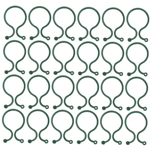 GALPADA 100 Stück Pflanzenclips für Garten Robuste Grüne Rankhilfe Sichere Pflanzenstütze für Tomaten Gemüse und Blumen Einfach Anzuwenden für Große Gartenvorhaben GALPADA 100 Stück Pflanzenclips für Garten Robuste Grüne Rankhilfe Sichere Pflanzenstütze für Tomaten Gemüse und Blumen Einfach Anzuwenden für Große Gartenvorhaben von GALPADA