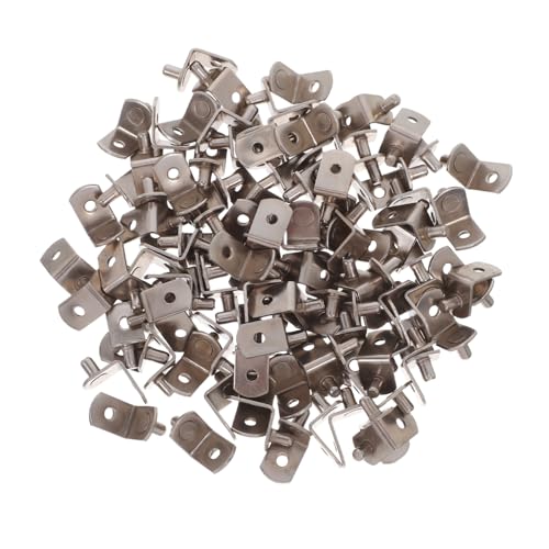 GALPADA 100 Stück Regalbodenträger Stabile Glas Holzregalhalter Verdeckte Befestigung für Schränke Kleiderschränke und Möbel Vielseitig Kompatible Einlegebodenstützen Platzsparend und GALPADA 100 Stück Regalbodenträger Stabile Glas Holzregalhalter Verdeckte Befestigung für Schränke Kleiderschränke und Möbel Vielseitig Kompatible Einlegebodenstützen Platzsparend und von GALPADA