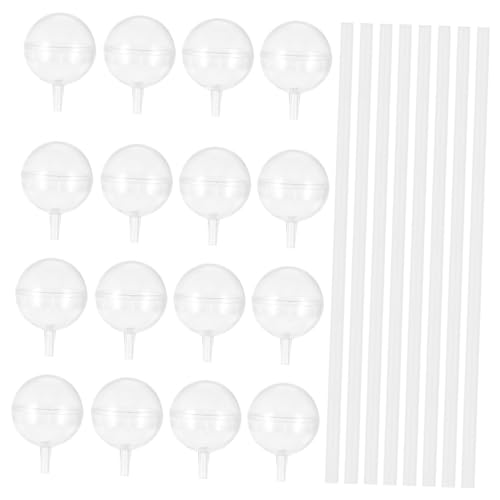 GALPADA 100 Stück Schokoladenfixierhalter Basis Kunststoff Bouquet DIY Schokoladenstütze für Hochzeit Blumenschmuck Süßigkeitenball Halter Unterstützung von GALPADA