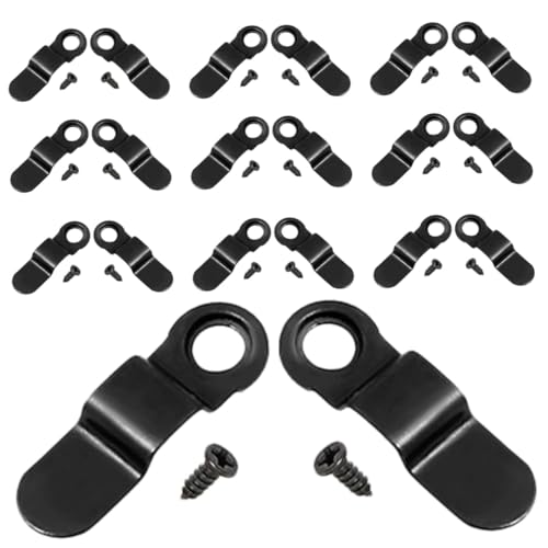 GALPADA 100 Stück Schwarze Drehknopf Befestigungsclips aus für Bilderrahmen Rückwand Foto Befestigungsknöpfe mit Schrauben Geeignet zum Aufhängen von Bildern Zeichnungen und Postern GALPADA 100 Stück Schwarze Drehknopf Befestigungsclips aus für Bilderrahmen Rückwand Foto Befestigungsknöpfe mit Schrauben Geeignet zum Aufhängen von Bildern Zeichnungen und Postern von GALPADA