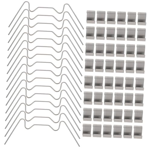 GALPADA 100 Stück Teiliges Gewächshaus Edelstahl Verglasungsclip W Z-Form Rostfrei Stabile Glasplattenbefestigung Wetterfeste Paneelhalterung für Garten und Gewächshaus Einfach zu GALPADA 100 Stück Teiliges Gewächshaus Edelstahl Verglasungsclip W Z-Form Rostfrei Stabile Glasplattenbefestigung Wetterfeste Paneelhalterung für Garten und Gewächshaus Einfach zu von GALPADA