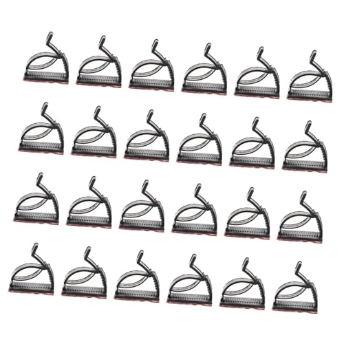 GALPADA 100 Stück Teiliges Selbstklebende Verstellbare Kabelclips für Kabelmanagement Multifunktionale Kabelhalter mit Starkem Haftkleber Geeignet für Schreibtisch Auto und Heimgebrauch von GALPADA