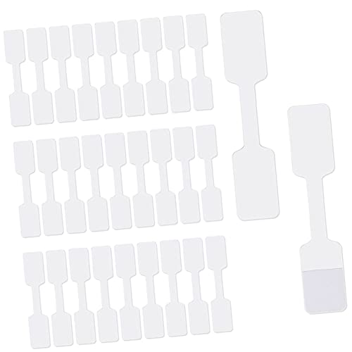 GALPADA 100Stücke Kabeletiketten Beschreibbare Kabeletiketten für Kabelmanagement für Computer Ladekabel Ethernet Kabel aus Robustem mit Haken Loop Design von GALPADA