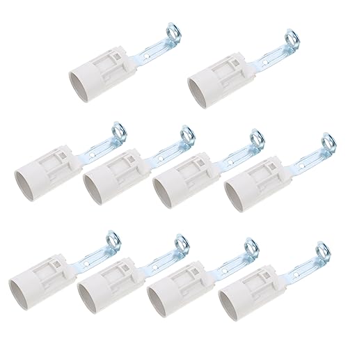 GALPADA 10Stücke Pack Kerzenlampenfassung mit Stabiler Schraubverbindung für Kronleuchter und Wandlampen Installieren Langlebig Höhe von GALPADA