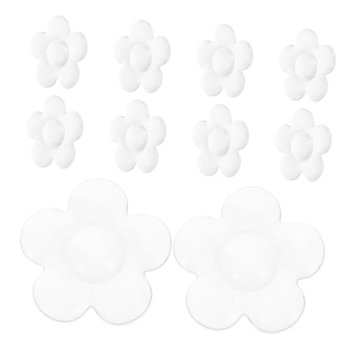 GALPADA 10Stücke Wandschutz Polster Selbstklebend Türknauf Stopper für Möbel und Wände Geräuschdämpfung Wiederverwendbar mit Niedlichem Blumenmuster Schutz Stößen von GALPADA