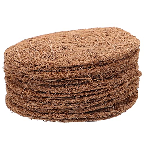 GALPADA 12 Stück Teiliges Kokosfaser Hängekorb Einlagen Atmungsaktive Flexible Pflanzenliner für Blumentöpfe und Pflanzampeln Naturmaterial Wasserspeichernd für Außeneinsatz GALPADA 12 Stück Teiliges Kokosfaser Hängekorb Einlagen Atmungsaktive Flexible Pflanzenliner für Blumentöpfe und Pflanzampeln Naturmaterial Wasserspeichernd für Außeneinsatz von GALPADA