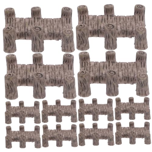 GALPADA 12 Stück Teiliges Miniatur brückenmodell aus Langlebigem Harz Retro Bonsai gartenbrücke für DIY mikrolandschaften Stilvolle Mini gartendekoration Kleine Resin Bridge Ornament von GALPADA