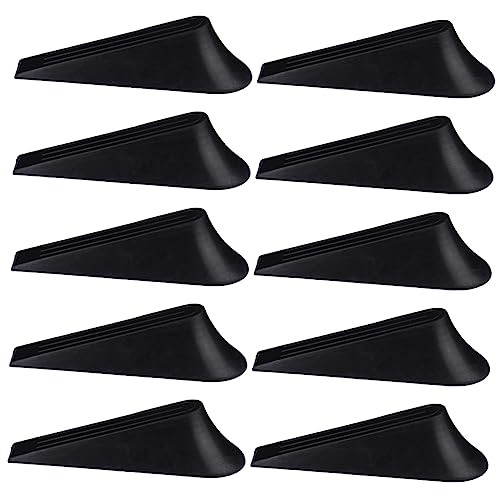 GALPADA 12 Stück Teiliges Türkeil Rutschfeste Türstopper für Zuhause für Teppich Fliesen und Schützt vor Zuschlagenden Türen Schwarz GALPADA 12 Stück Teiliges Türkeil Rutschfeste Türstopper für Zuhause für Teppich Fliesen und Schützt vor Zuschlagenden Türen Schwarz von GALPADA
