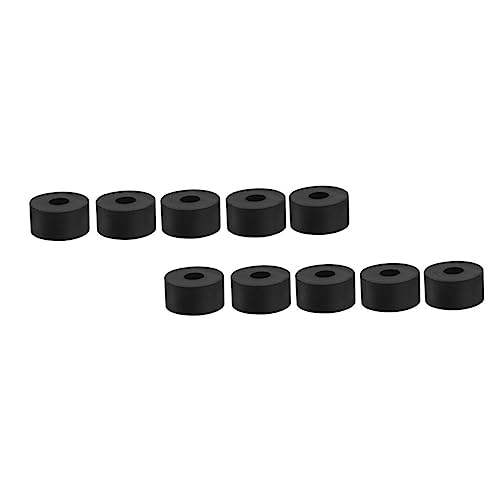 GALPADA 12 Stück Teiliges Unsichtbare Runde Blumentopf füße aus Schwarzem Gummi Stoßdämpfend rutschfest Wasserabweisend für Indoor und Outdoor Pflanzkübel zur Verbesserten Drainage und GALPADA 12 Stück Teiliges Unsichtbare Runde Blumentopf füße aus Schwarzem Gummi Stoßdämpfend rutschfest Wasserabweisend für Indoor und Outdoor Pflanzkübel zur Verbesserten Drainage und von GALPADA