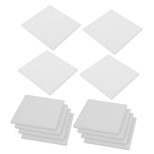 GALPADA 12 Stück Unglasierte Keramik-untersetzer Quadratisch Blanko-fliesen für DIY Kunstprojekte Acrylgießen Malerei Geschenkideen für Bastler und Kreative GALPADA 12 Stück Unglasierte Keramik-untersetzer Quadratisch Blanko-fliesen für DIY Kunstprojekte Acrylgießen Malerei Geschenkideen für Bastler und Kreative von GALPADA