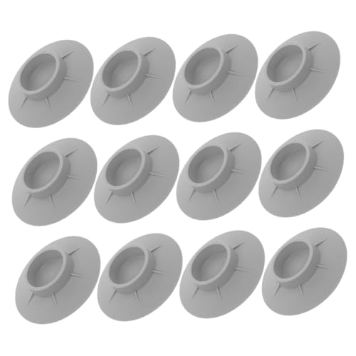 GALPADA 12 Stück Waschmaschinen Anti Vibrations Pads aus Gummi rutschfeste Möbel Gerätefüße Stoßdämpfende Unterlagen für Waschmaschine Kühlschrank Möbel Einfache Montage Einsetzbar von GALPADA