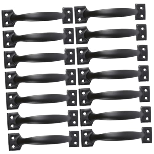 GALPADA 14 Stück Teiliges Möbelgriff Schwarz Arch Form Ergonomischer Schrankgriff für Küchen Kleiderschrank und Schubladentüren Glatte Oberfläche Komfortable Handhabung Robuste GALPADA 14 Stück Teiliges Möbelgriff Schwarz Arch Form Ergonomischer Schrankgriff für Küchen Kleiderschrank und Schubladentüren Glatte Oberfläche Komfortable Handhabung Robuste von GALPADA