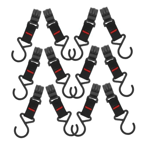 GALPADA 15 Stück Teiliges Outdoor Camping Haken aus Robustem Kunststoff Einfach Montierbar für Zeltstangen und Aufbewahrungsrack Vielseitig als Camping Licht Kochgeschirrhalter für GALPADA 15 Stück Teiliges Outdoor Camping Haken aus Robustem Kunststoff Einfach Montierbar für Zeltstangen und Aufbewahrungsrack Vielseitig als Camping Licht Kochgeschirrhalter für von GALPADA