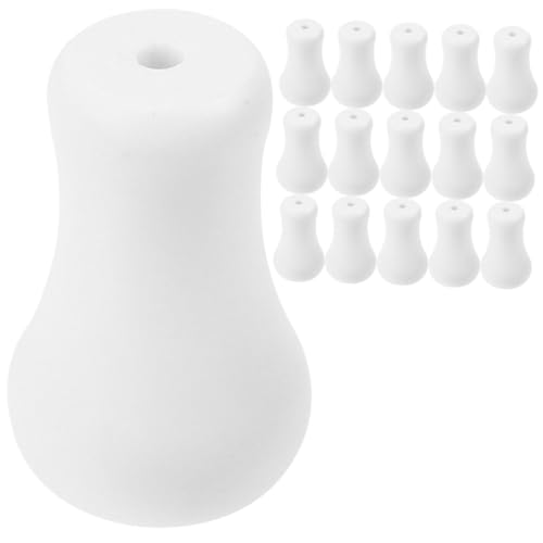 GALPADA 16 Stück Teiliges Holz kordelknöpfe für Jalousien Dekorative Zugenden Ersatz für Vorhang Fensterschnüre Leicht Vielseitig für Innen Außenbereiche Geeignet für Rollos und von GALPADA