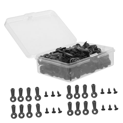 GALPADA 160 Stück Teiliges Druckknopf Befestigungen für Bilderrahmen Schwarze Montageclips mit Schrauben Einsetzbar für Verschiedene Rahmenformate Stabil und Langlebig GALPADA 160 Stück Teiliges Druckknopf Befestigungen für Bilderrahmen Schwarze Montageclips mit Schrauben Einsetzbar für Verschiedene Rahmenformate Stabil und Langlebig von GALPADA