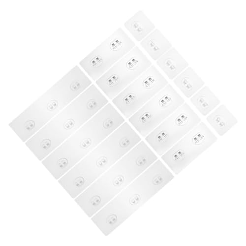 GALPADA 18Stücke Teiliges Klebehaken für Wände Starke Transparente Selbstklebende Haken zur Einfachen Anbringung Badezimmer für Regale und Handtücher GALPADA 18Stücke Teiliges Klebehaken für Wände Starke Transparente Selbstklebende Haken zur Einfachen Anbringung Badezimmer für Regale und Handtücher von GALPADA