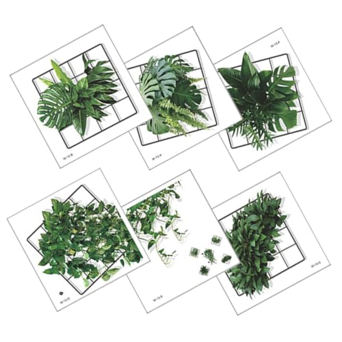 GALPADA 1Blatt Pflanzen Wandtattoo Selbstklebendes Blattdesign für Schlafzimmer Wohnzimmer Teilig Einfache Anwendung Raumdekoration GALPADA 1Blatt Pflanzen Wandtattoo Selbstklebendes Blattdesign für Schlafzimmer Wohnzimmer Teilig Einfache Anwendung Raumdekoration von GALPADA