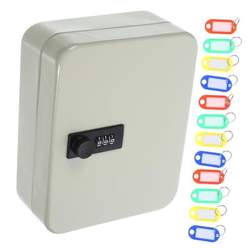 GALPADA 1Satz Wandmontierte Schlüsselbox aus Schlüsselaufbewahrung für Zuhause und Immobilienverwalter Sicherer Schlüsselsafe mit Großzügigem Platzangebot und Einfacher Installation GALPADA 1Satz Wandmontierte Schlüsselbox aus Schlüsselaufbewahrung für Zuhause und Immobilienverwalter Sicherer Schlüsselsafe mit Großzügigem Platzangebot und Einfacher Installation von GALPADA