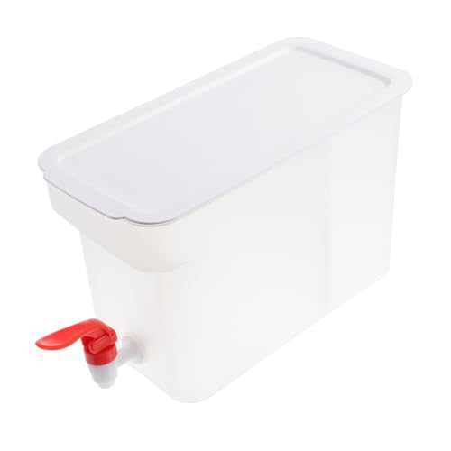 GALPADA 1Stück Kühlschrank Kaltwasserflasche mit Hahn Lebensmittelechter Wasserkessel Hygienisch Staubdicht und für Saft und Kalte Getränke von GALPADA
