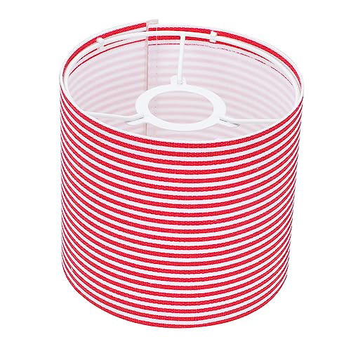 GALPADA 1Stück Lampenschirm Rot Abnehmbarer und Faltbarer Lampenschirm für Kronleuchter und Wandleuchten Design Hochwertiges Material Weiches Licht für Maximalen von GALPADA
