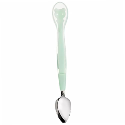 GALPADA 1Stück Obst Schaber für Junge Mädchen Doppelseitiger für Babynahrung und Früchte Füttern und Selbstfüttern Farbenfrohes Design von GALPADA