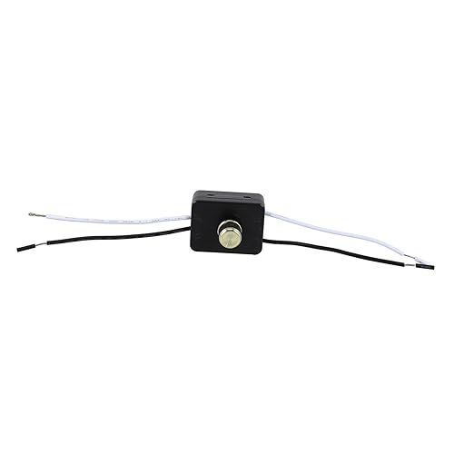 GALPADA 1Stück Premium LED Tischleuchte mit Drehschalter Hochwertiger Dimmerschalter für Schreibtischlampen Einfache Installation Geeignet für LED Desk Lampen Finish von GALPADA
