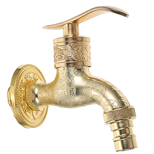 GALPADA 1Stück Retro Wasserhahn Robuste Kaltwasserarmatur für Badezimmer und Waschmaschinen Hochwertiges Haushaltszubehör mit Kraftvollem Wasserfluss und Elegantem Design GALPADA 1Stück Retro Wasserhahn Robuste Kaltwasserarmatur für Badezimmer und Waschmaschinen Hochwertiges Haushaltszubehör mit Kraftvollem Wasserfluss und Elegantem Design von GALPADA