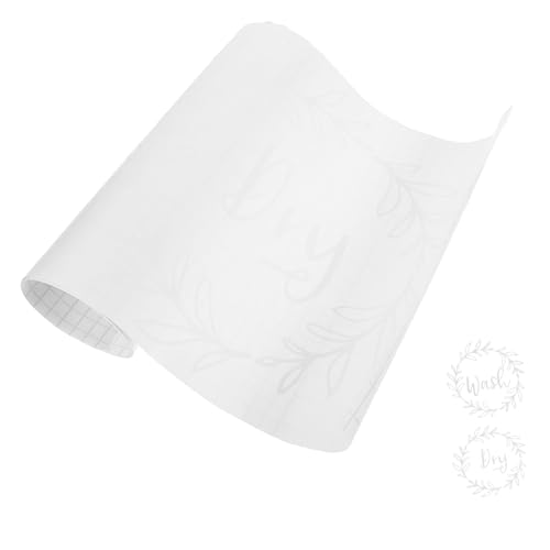 GALPADA 2 Blätter Laundry Wandtattoo Weiß Waschmaschinen Aufkleber Retro Design Selbstklebend Abziehbar Einfache Anbringung Stilvolle Wäscheraum Dekoration Moderne Wandkunst Badezimmer von GALPADA
