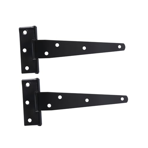 GALPADA 2 STÜCK Förmige Verzinkte Scharniere Robuste Rostfreie Türbänder für Gartentore Holztüren Möbel mit Schraubenlöchern Leicht zu Montieren Schwarz Langlebig und Oxidationsbeständig GALPADA 2 STÜCK Förmige Verzinkte Scharniere Robuste Rostfreie Türbänder für Gartentore Holztüren Möbel mit Schraubenlöchern Leicht zu Montieren Schwarz Langlebig und Oxidationsbeständig von GALPADA