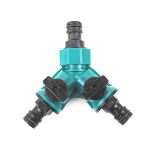 GALPADA 2 STÜCK Garten Schlauchverbinder Y Adapter aus Kunststoff Doppelanschluss Wasserhahn Verteiler mit Dichtungsfunktion Einfache Installation für Autowäsche und Gartenbewässerung GALPADA 2 STÜCK Garten Schlauchverbinder Y Adapter aus Kunststoff Doppelanschluss Wasserhahn Verteiler mit Dichtungsfunktion Einfache Installation für Autowäsche und Gartenbewässerung von GALPADA
