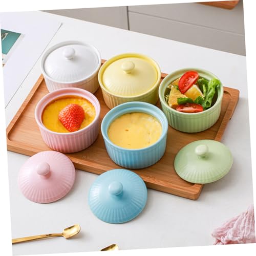 GALPADA 2 STÜCK Keramik Backschalen Kleine Ofenfeste Dessertschälchen für Pudding und Eierkuchen Hitzebeständig Antihaftbeschichtet zum Backen und Servieren von Desserts GALPADA 2 STÜCK Keramik Backschalen Kleine Ofenfeste Dessertschälchen für Pudding und Eierkuchen Hitzebeständig Antihaftbeschichtet zum Backen und Servieren von Desserts von GALPADA