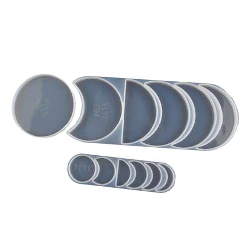 GALPADA 2 Sätze Mondfinsternis Silikonform für DIY Schmuck Raumthematisches Bastelset zur Herstellung von Dekorativen Anhängern Groß Klein GALPADA 2 Sätze Mondfinsternis Silikonform für DIY Schmuck Raumthematisches Bastelset zur Herstellung von Dekorativen Anhängern Groß Klein von GALPADA