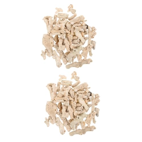 GALPADA 2 Sätze Natürlicher Korallenknochensand Filtermedium für Aquarium und Teich Langlebiges Filtermaterial zur Wasserfiltration Sicher für Süß Salzwasserfische mit Netzbeutel GALPADA 2 Sätze Natürlicher Korallenknochensand Filtermedium für Aquarium und Teich Langlebiges Filtermaterial zur Wasserfiltration Sicher für Süß Salzwasserfische mit Netzbeutel von GALPADA