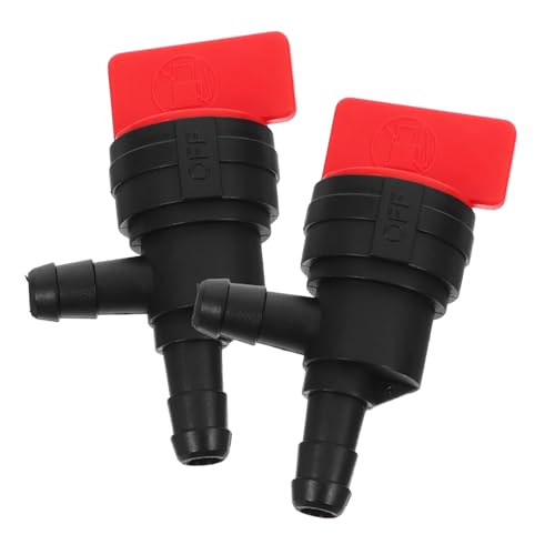 GALPADA 2 Stück Abs Absperrventil Kraftstoffhahn für Benzinleitung Gartengeräte Rasenmäher Generator mit Auslaufschutz Einfache Installation und Wartung GALPADA 2 Stück Abs Absperrventil Kraftstoffhahn für Benzinleitung Gartengeräte Rasenmäher Generator mit Auslaufschutz Einfache Installation und Wartung von GALPADA