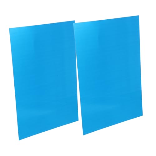 GALPADA 2 Stück Aluminiumplatten zum Gravieren DIY Druckplatte für Karten Dekoration und Handwerk Robuste Metallblätter für Vielseitige Anwendungen Blau GALPADA 2 Stück Aluminiumplatten zum Gravieren DIY Druckplatte für Karten Dekoration und Handwerk Robuste Metallblätter für Vielseitige Anwendungen Blau von GALPADA