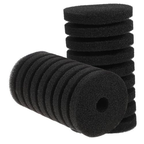 GALPADA 2 Stück Aquarium Filter Schwamm Langlebiger Schwammfilter Ersatz Zuverlässiger Filtereinsatz für Fischbecken Einfache Installation Effektive Wasserfiltration für Klares von GALPADA