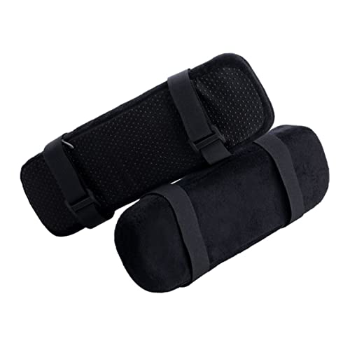 GALPADA 2 Stück Armlehnenpolster rutschfeste und Strapazierfähige Armlehnenkissen für Bürostühle Ergonomische Unterstützung für Komfort Beim Sitzen zu Hause Büro von GALPADA