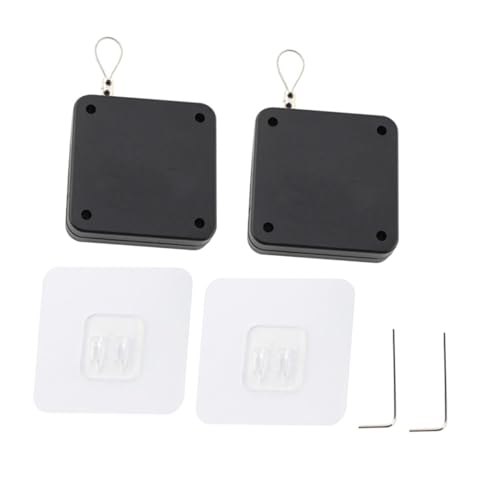 GALPADA 2 Stück Automatischer Türschließer mit Zugseil Selbstschließend Starker Zugkraft Temperaturbeständig Einfache Montage ohne Bohren für Wohn Zimmertüren Langlebig und Vielseitig GALPADA 2 Stück Automatischer Türschließer mit Zugseil Selbstschließend Starker Zugkraft Temperaturbeständig Einfache Montage ohne Bohren für Wohn Zimmertüren Langlebig und Vielseitig von GALPADA