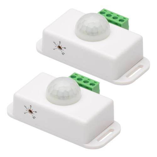 GALPADA 2 Stück Bewegungssensor Controller für LED Leuchten Infrarot Bewegungsmelder mit Timer Funktion für Küche Treppe und Schrankbeleuchtung GALPADA 2 Stück Bewegungssensor Controller für LED Leuchten Infrarot Bewegungsmelder mit Timer Funktion für Küche Treppe und Schrankbeleuchtung von GALPADA