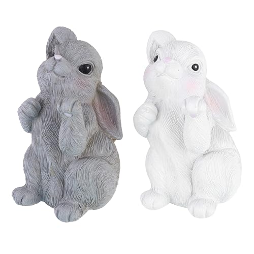 GALPADA 2 Stück Cartoon Kaninchen Wandhaken aus Hochwertigem Harz Nahtlos Selbstklebend Große Tragkraft für Mäntel Hüte Schlüssel Taschen Dekorative Garderobenhaken für Zuhause und Büro GALPADA 2 Stück Cartoon Kaninchen Wandhaken aus Hochwertigem Harz Nahtlos Selbstklebend Große Tragkraft für Mäntel Hüte Schlüssel Taschen Dekorative Garderobenhaken für Zuhause und Büro von GALPADA