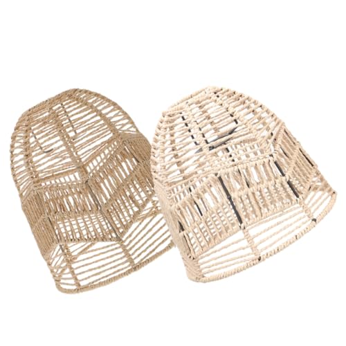 GALPADA 2 Stück Chinesischer Stil Lampenschirm Woven Lampshade für Deckenleuchte Kreative Lampenabdeckung für Bar und Restaurant Vintage Deko für Wohnzimmer und Esszimmer GALPADA 2 Stück Chinesischer Stil Lampenschirm Woven Lampshade für Deckenleuchte Kreative Lampenabdeckung für Bar und Restaurant Vintage Deko für Wohnzimmer und Esszimmer von GALPADA