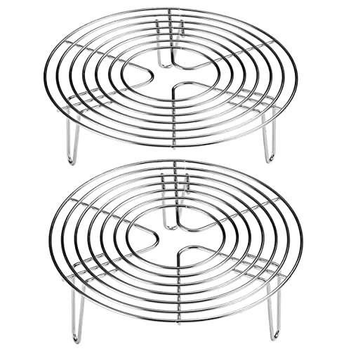 GALPADA 2 Stück Dampfgareinsatz Praktischer Eierdampfer für Haushaltsküchen Multi Design für Gleichzeitiges Kochen von Eiern Einfach zu Reinigen Geeignet für Zuhause und Gastronomie von GALPADA