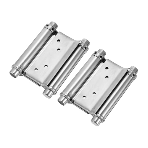 GALPADA 2 Stück Doppelte Feder Scharniere Möbelscharniere mit Automatischer Türschließfunktion Beidseitig Schwenkbar Rostfrei Geeignet für Küchenschränke und Salontüren GALPADA 2 Stück Doppelte Feder Scharniere Möbelscharniere mit Automatischer Türschließfunktion Beidseitig Schwenkbar Rostfrei Geeignet für Küchenschränke und Salontüren von GALPADA